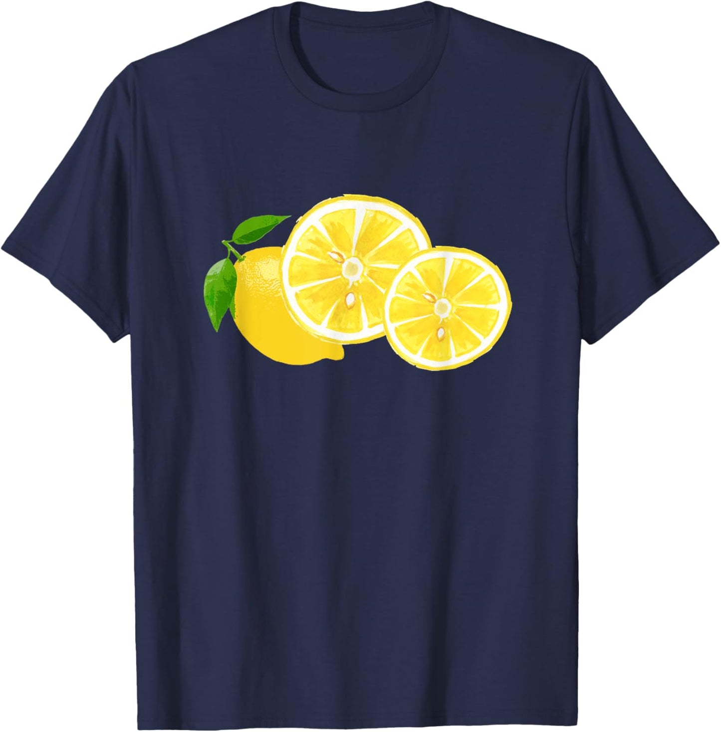 Cute Lemon , Women, and Kids T-Shirt - T-Shirt | Navy