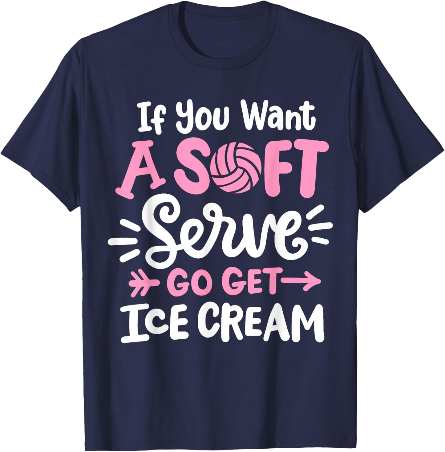 Volleyball T-Shirt - T-Shirt | Navy