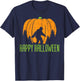 Happy Halloween Bigfoot Pumpkin Sasquatch Men Women Kids T-Shirt - T-Shirt | Navy