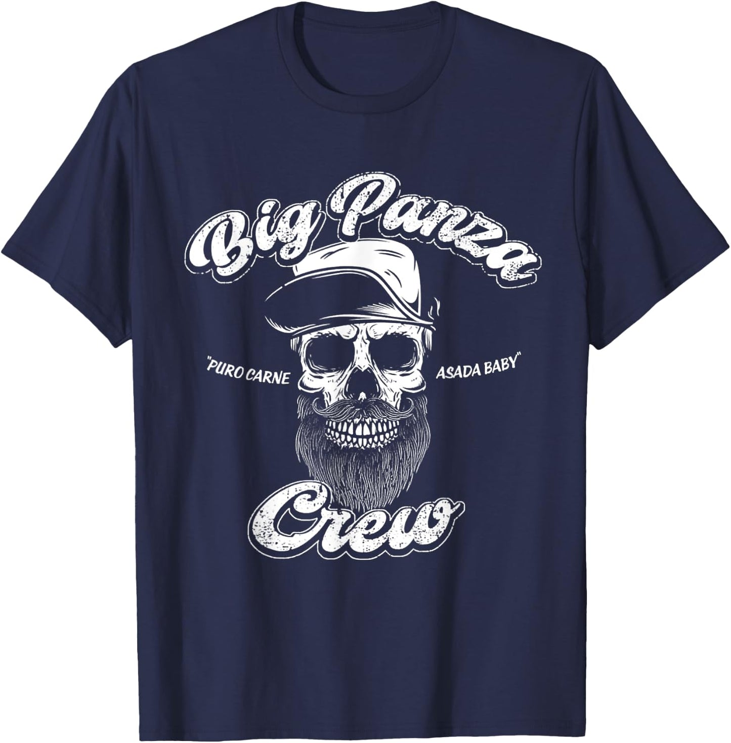 BIg Panza Puro Carne Asada Baby Crew T-Shirt - T-Shirt | Navy