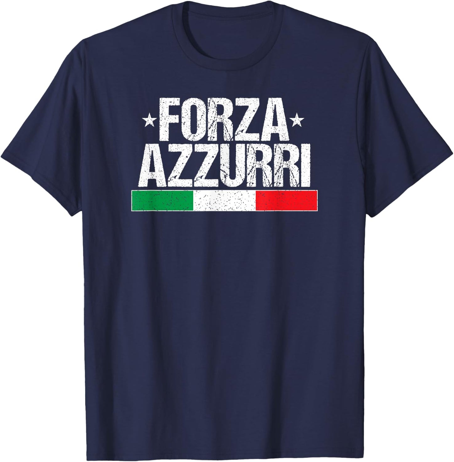 Forza Azzurri Vintage T-Shirt - T-Shirt | Navy