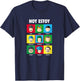 El Chavo - Colorful Desings for Kids, Teen, Women & Men T-Shirt - T-Shirt | Navy