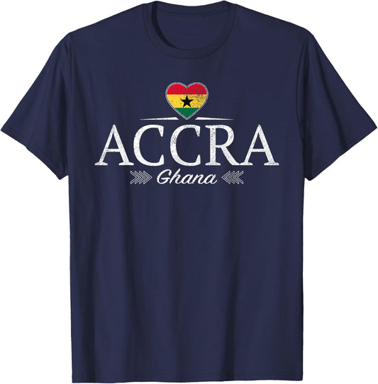 Accra Ghana T-Shirt - T-Shirt | Navy