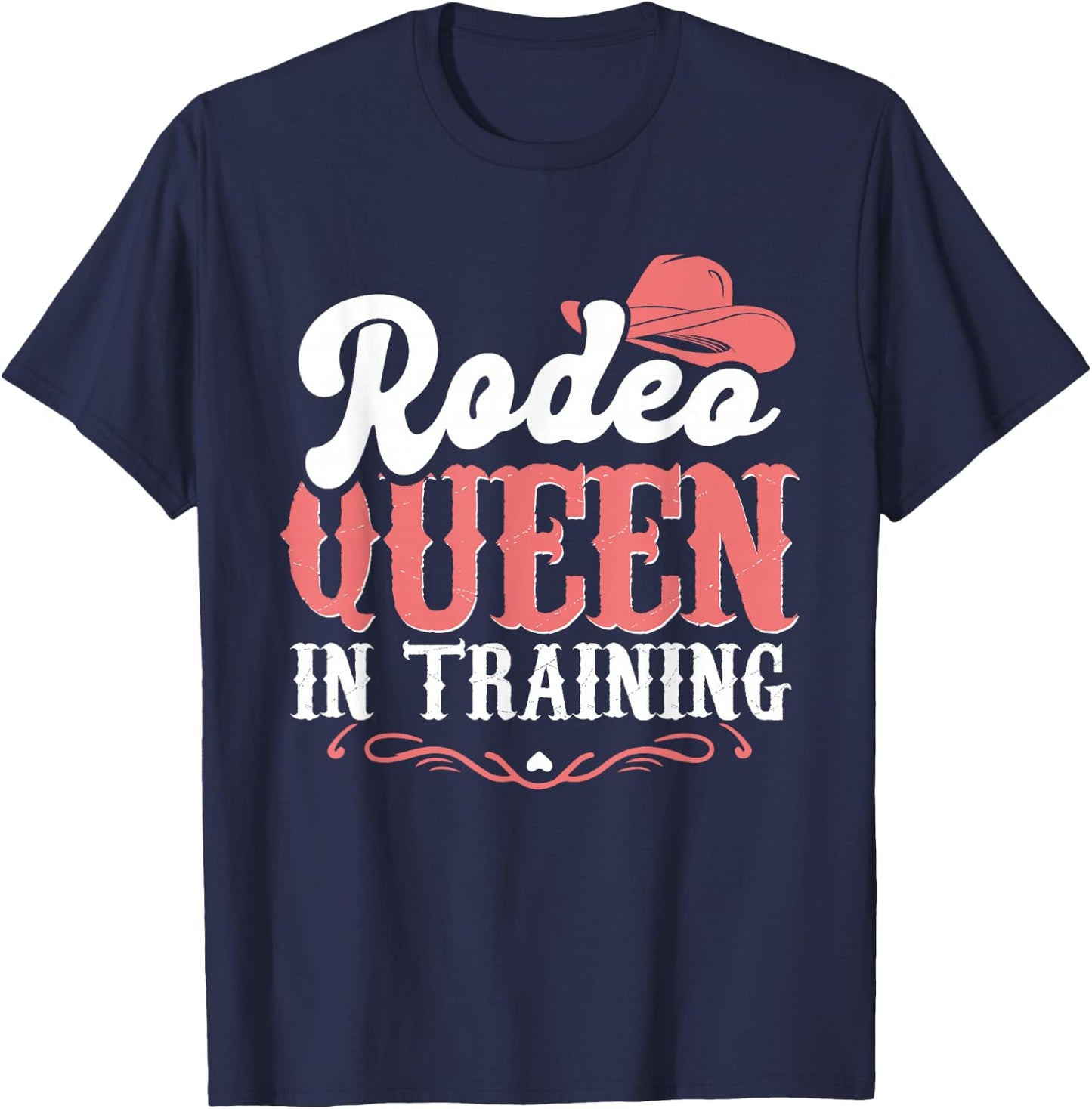 Howdy Equestrian Wild West Country Music Rider Rodeo Cowboy T-Shirt - T-Shirt | Navy