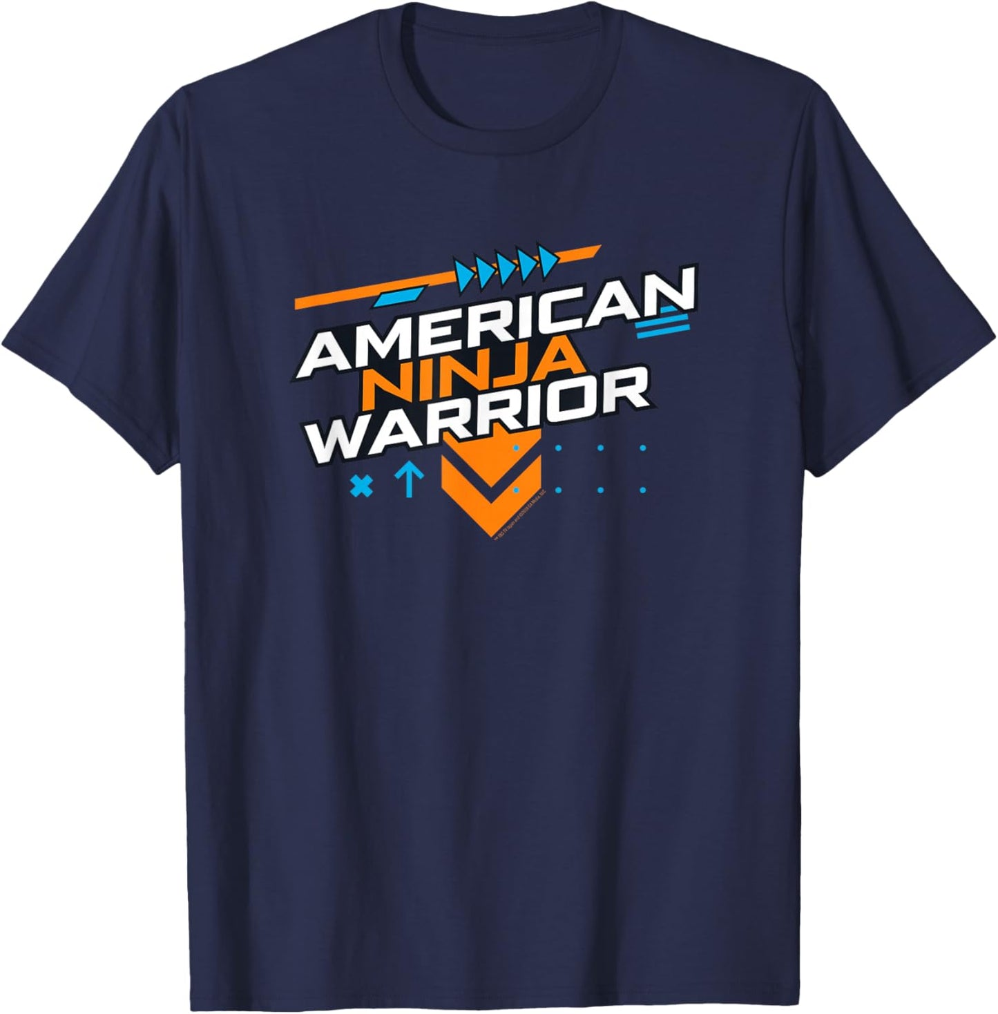 American Ninja Warrior Graphic Standard T-Shirt - T-Shirt | Navy