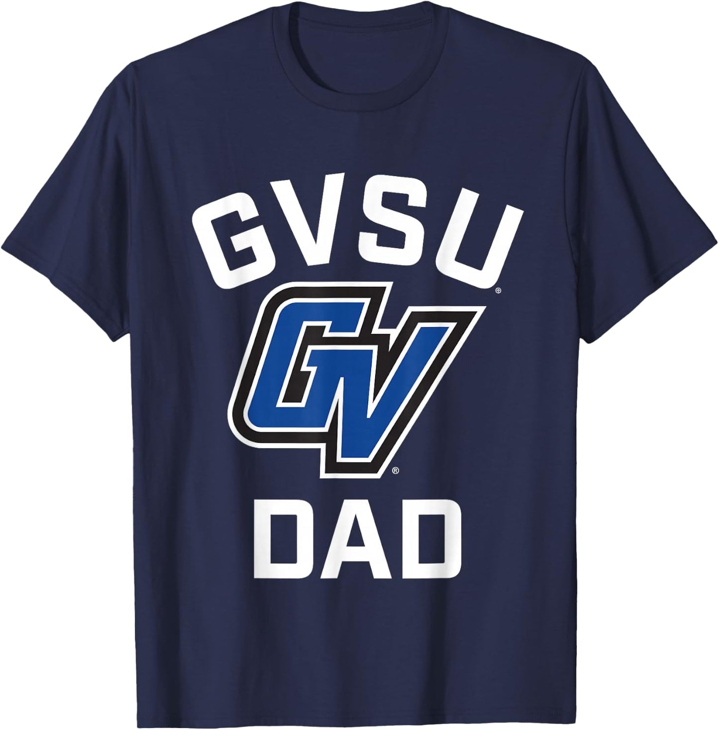 Grand Valley State University GVSU Lakers Arched Dad T-Shirt - T-Shirt | Navy