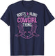 Cute Country Girl Boots Bling it's a cowgirl thing T-Shirt - T-Shirt | Navy