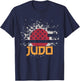 Japan USA Flag Martial Arts Judoka Combat Sports Judo Women Kids Men T-Shirt - T-Shirt | Navy