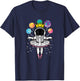 Astronaut Ballerina Space Ballet Women Girls Kids Toddler T-Shirt - T-Shirt | Navy