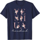 Yeshua Hamashiach Jesus The Messiah Hebrew T-Shirt - T-Shirt | Navy