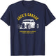 Jack's Garage Hotrod Car Design for the Name Jack T-Shirt - T-Shirt | Navy