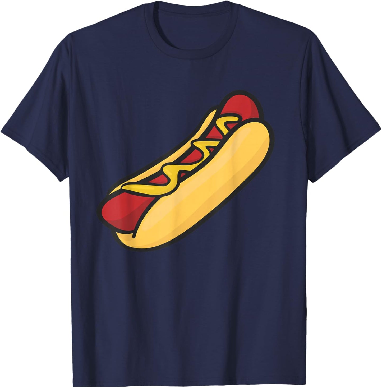 Hot Dog Shirt T-Shirt - T-Shirt | Navy