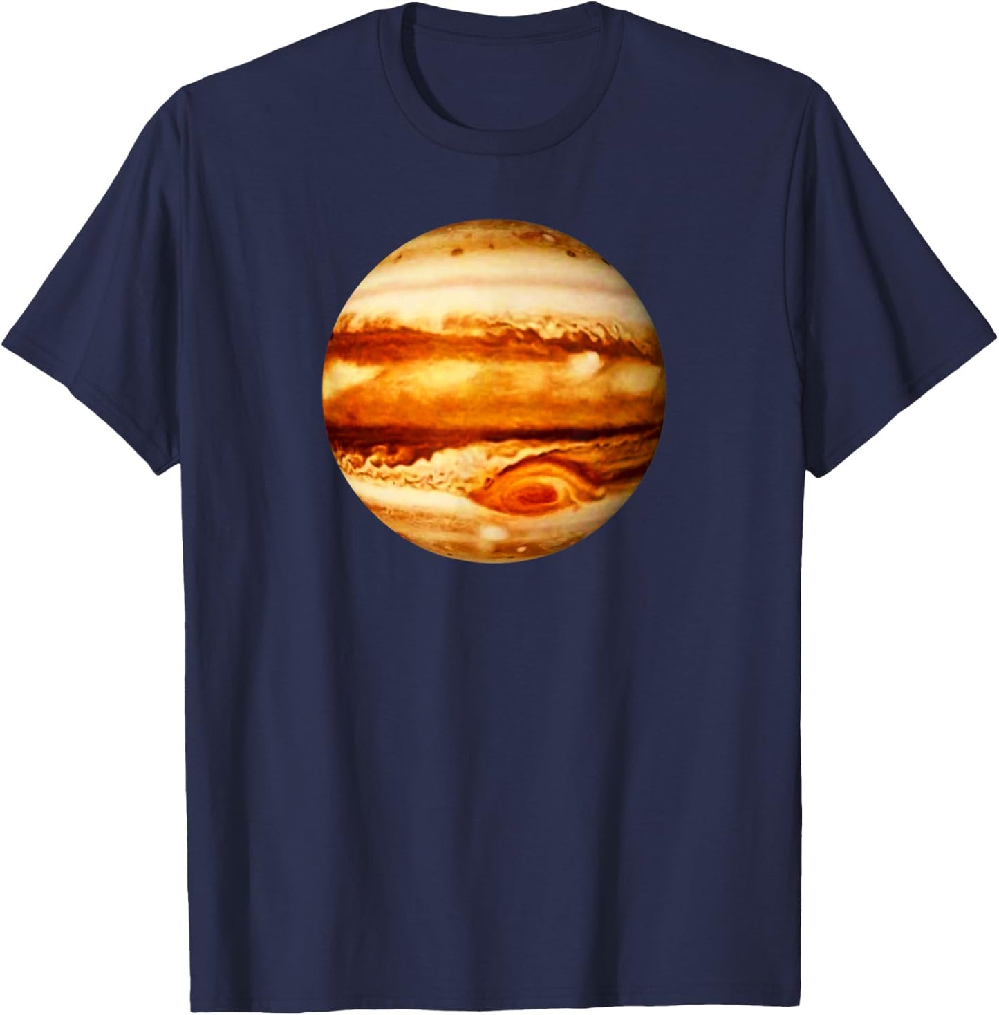 Beautiful Jupiter Planet Solar System T-Shirt - T-Shirt | Navy