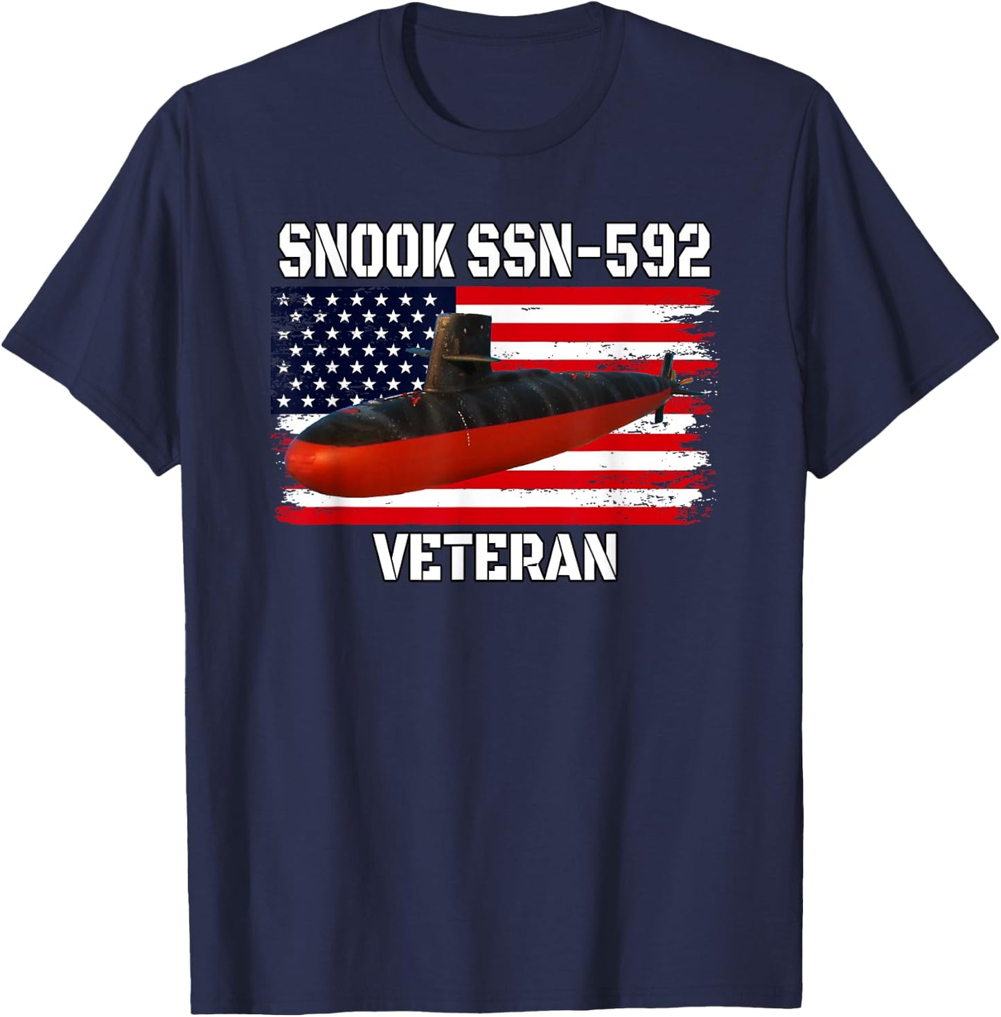 Submarine USS Snook SSN-592 Veteran Grandfather Dad Son T-Shirt - T-Shirt | Navy