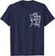 MyAnimal - Your Favourite Animal Wear Playful German Shepherd Portrait on Chest T-Shirt - T-Shirt | Navy