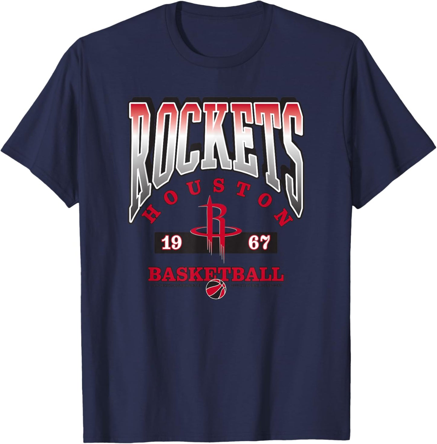 NBA Houston Rockets Homecourt Advantage T-Shirt - T-Shirt | Navy