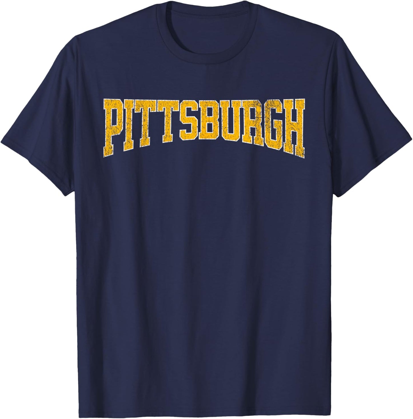 Pittsburgh vintage city T-Shirt - T-Shirt | Navy