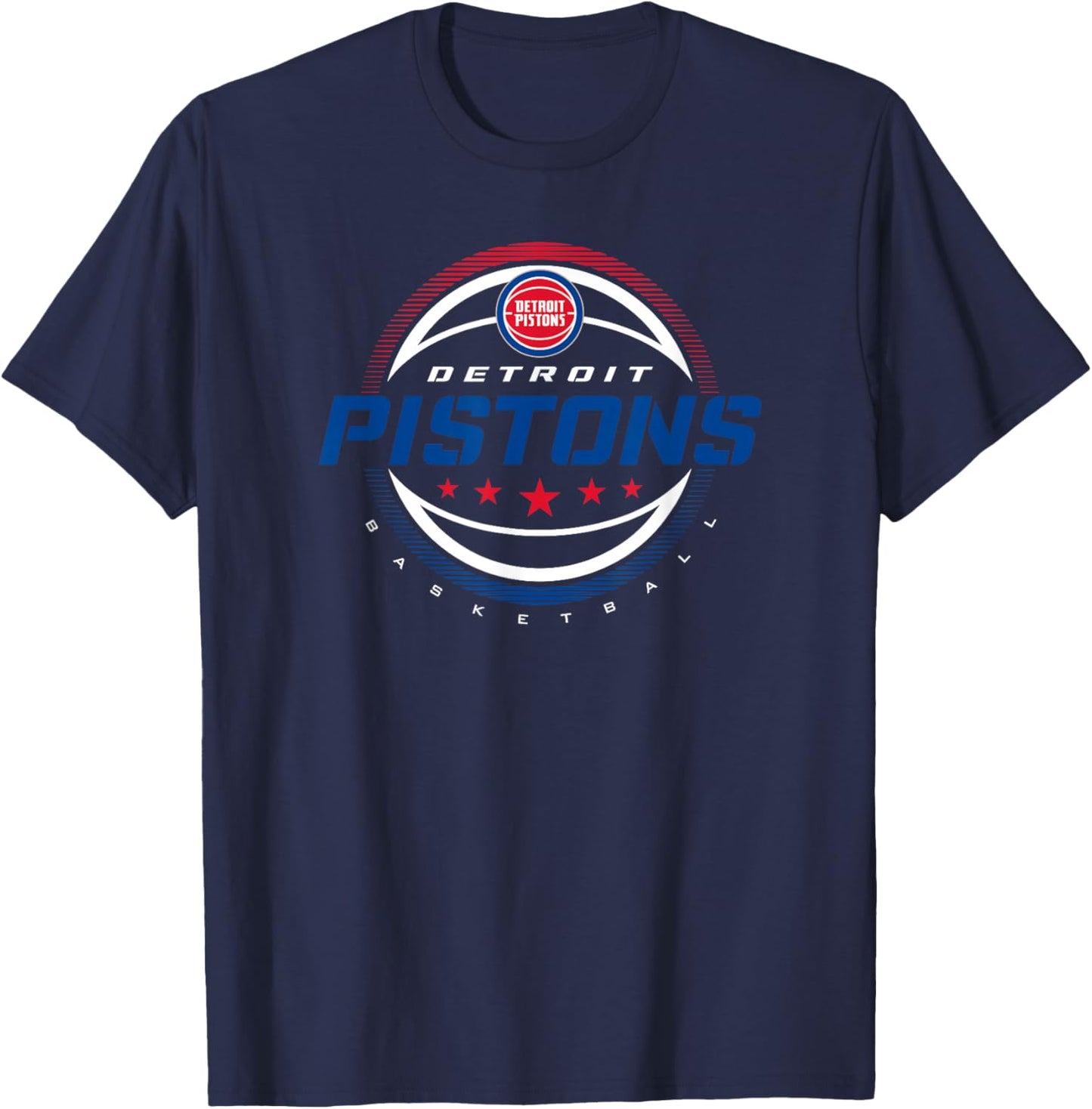 NBA Detroit Pistons The Rock T-Shirt - T-Shirt | Navy
