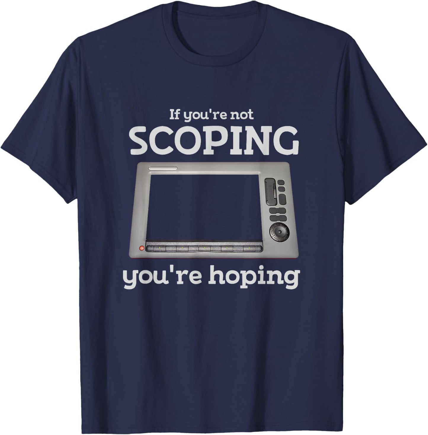 Funny Forward Facing Sonar T-Shirt - T-Shirt | Navy