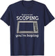 Funny Forward Facing Sonar T-Shirt - T-Shirt | Navy
