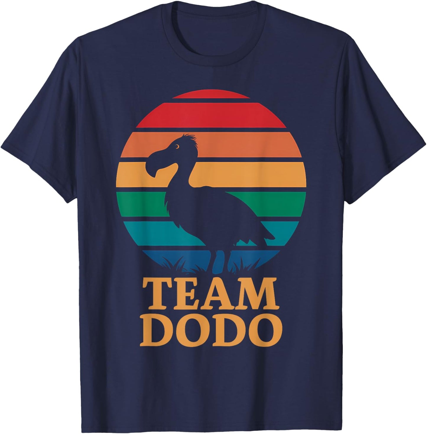 Team Dodo Bird Dodo T-Shirt - T-Shirt | Navy