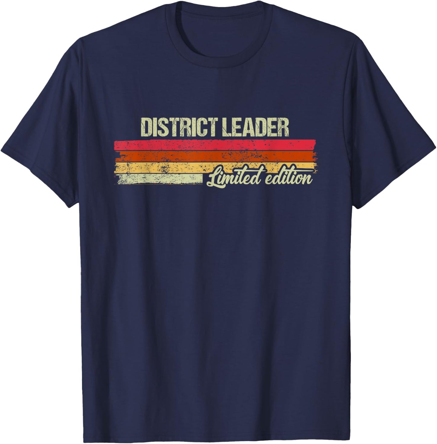 Vintage District Leader Limited Edition T-Shirt - T-Shirt | Navy