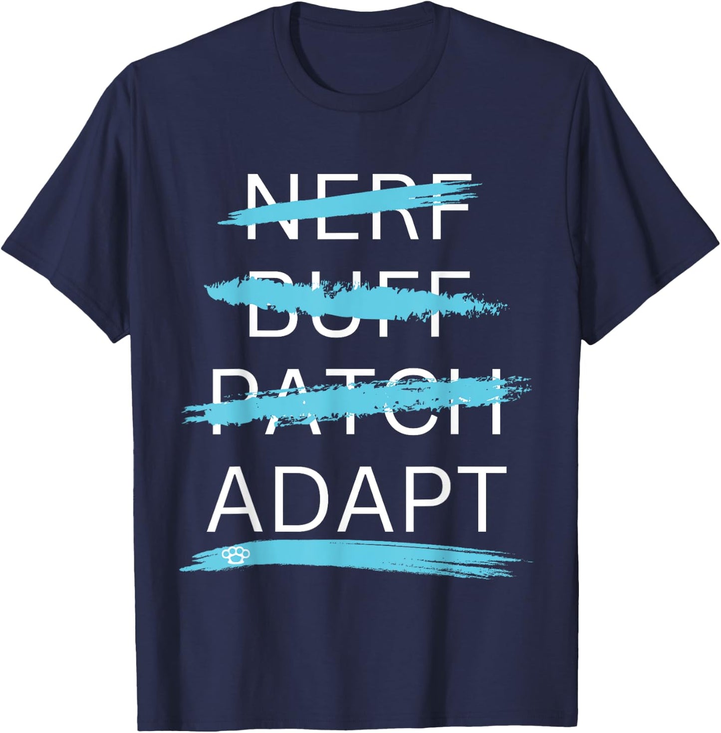 Nerf Buff Patch - ADAPT T-Shirt - T-Shirt | Navy
