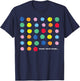 Dot Art Dots Make Your Mark Women Kids Men T-Shirt - T-Shirt | Navy