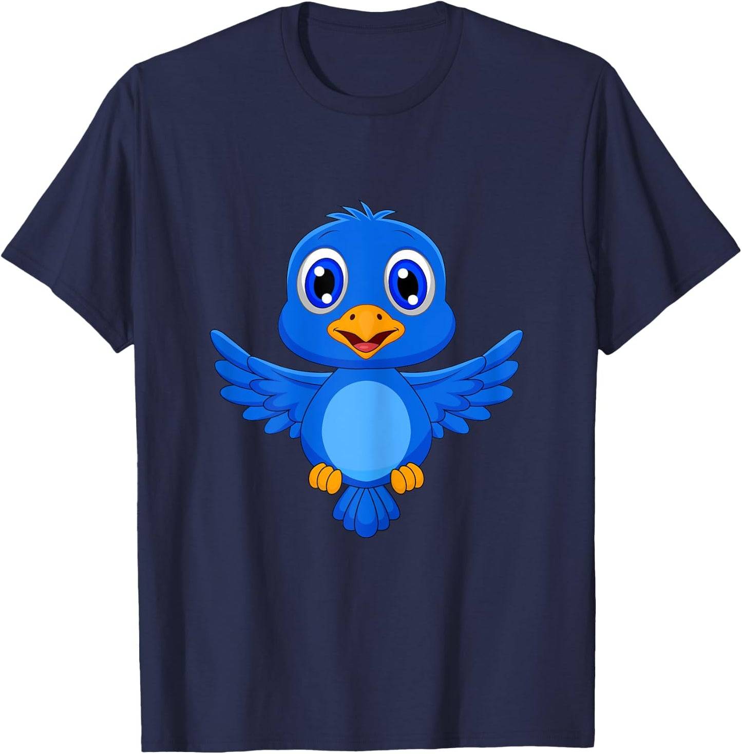 Cute Bluebird T-Shirt - T-Shirt | Navy