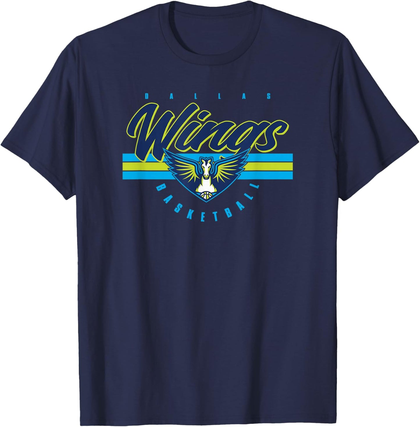 WNBA Dallas Wings Off The Bench T-Shirt - T-Shirt | Navy