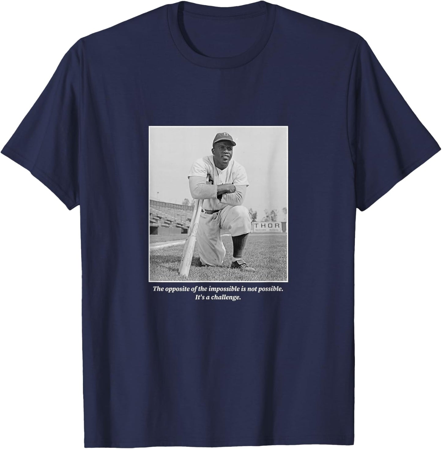 Jackie Robinson_002 T-Shirt - T-Shirt | Navy