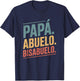 Vintage Spanish Great Grandpa Family Heritage Retro Style T-Shirt - T-Shirt | Navy