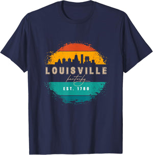 City of Louisville Kentucky T-Shirt - T-Shirt | Navy