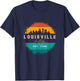 City of Louisville Kentucky T-Shirt - T-Shirt | Navy