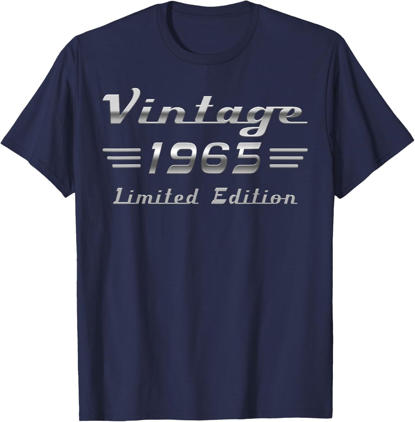 Vintage 1965 Classic Car 61st Birthday T-Shirt - T-Shirt | Navy