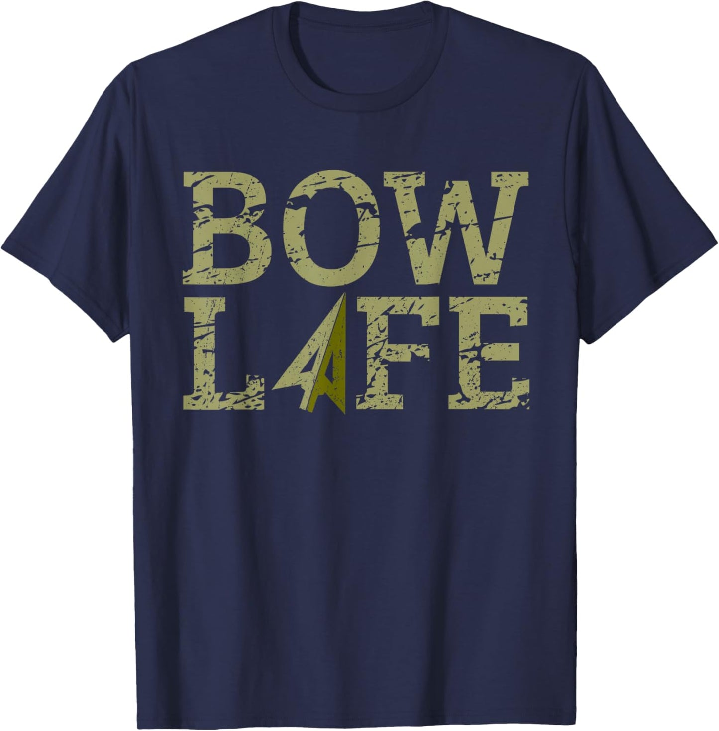 Crossbow Deer Hunting Tip Bow Life Hunter Accessories Gift T-Shirt - T-Shirt | Navy