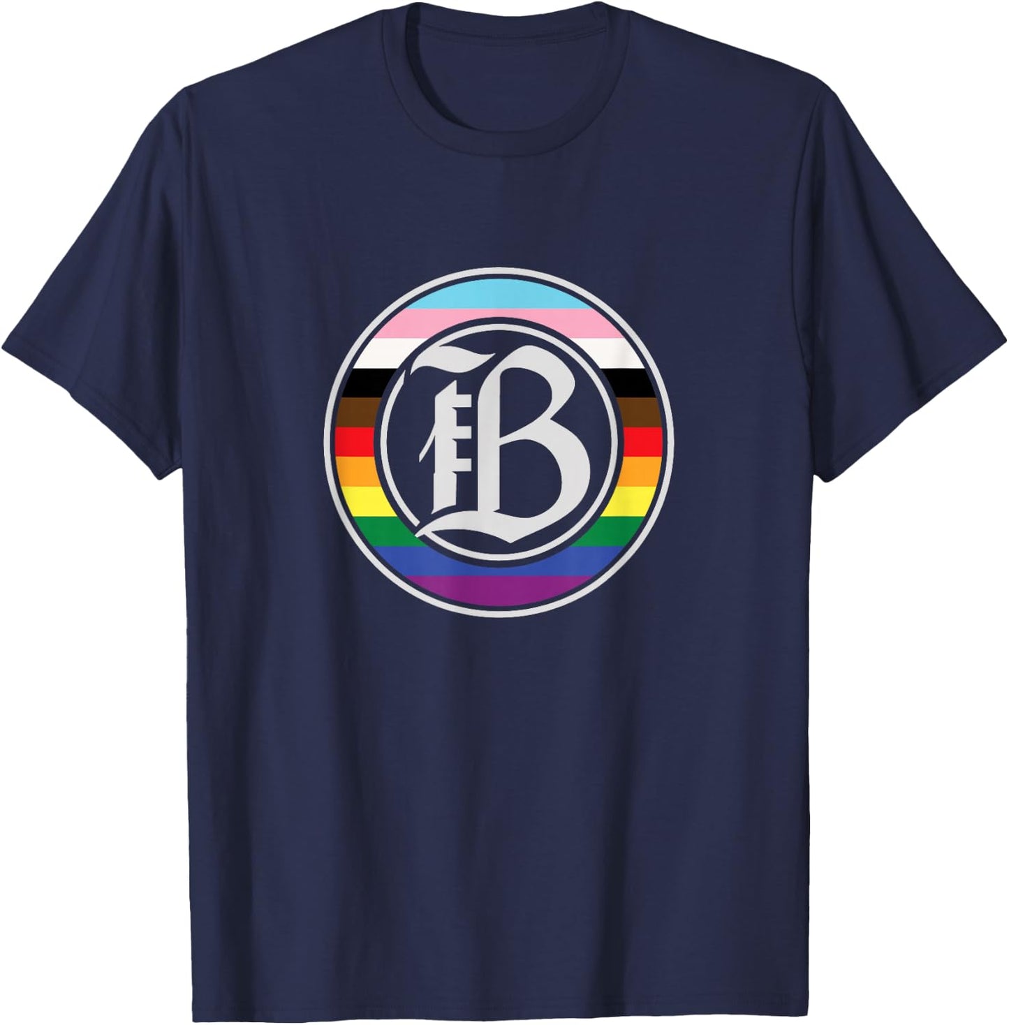 NWSL Bay FC Pride Logo T-Shirt - T-Shirt | Navy