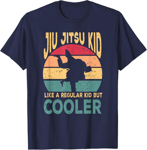 Funny Jiu Jitsu Kid Martial Art BJJ T-Shirt - T-Shirt | Navy