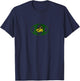 Medina High School Bees Ohio Vintage distressed T-Shirt - T-Shirt | Navy