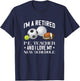 Retired PE Teacher Gym Teacher Physical Education Teacher Men Women T-Shirt - T-Shirt | Navy