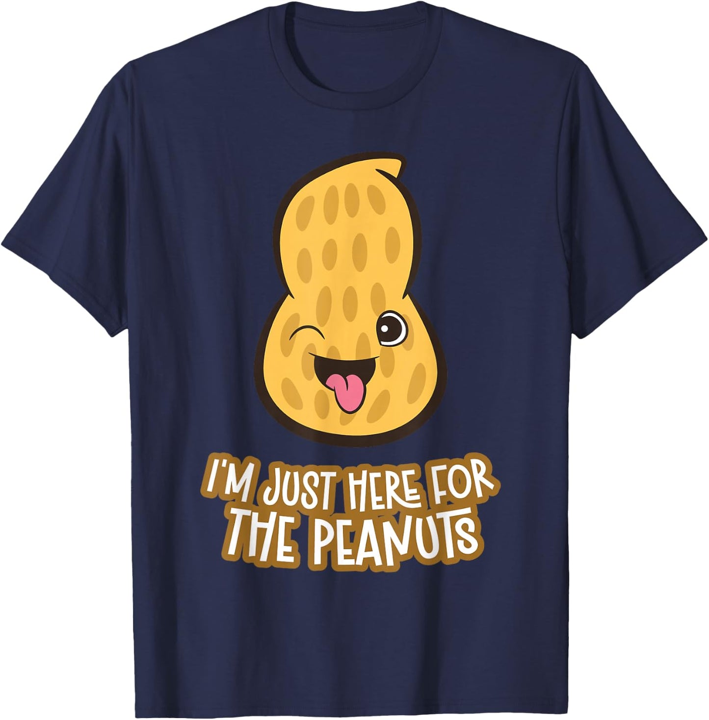 I'm Here For The Peanuts T-Shirt - T-Shirt | Navy