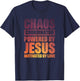 Chaos Coordinator Powered By Jesus T-Shirt - T-Shirt | Navy