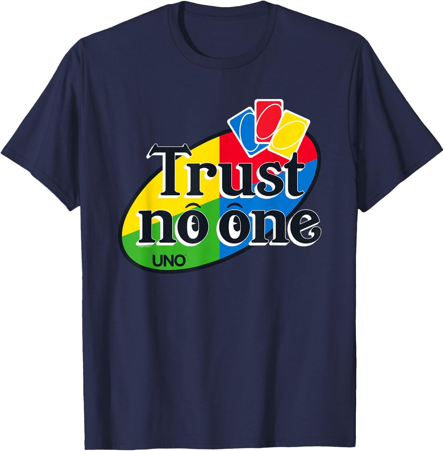 UNO - Trust No One T-Shirt - T-Shirt | Navy