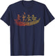 Tribal Hawaiian Outrigger Canoe Shirt - Hawaiian Tribal T-Shirt - T-Shirt | Navy