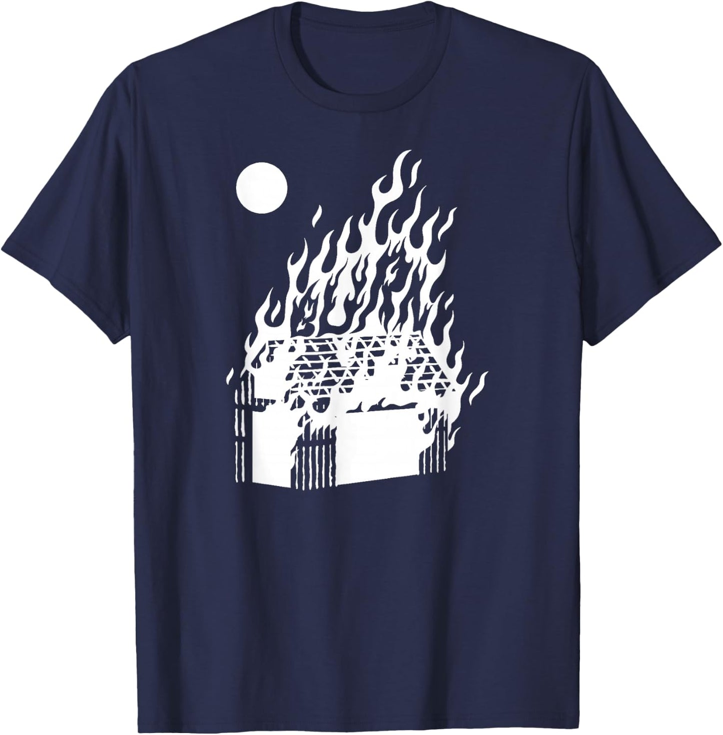 Marvel Agatha All Along Disney+ Agatha Harkness Burn T-Shirt - T-Shirt | Navy