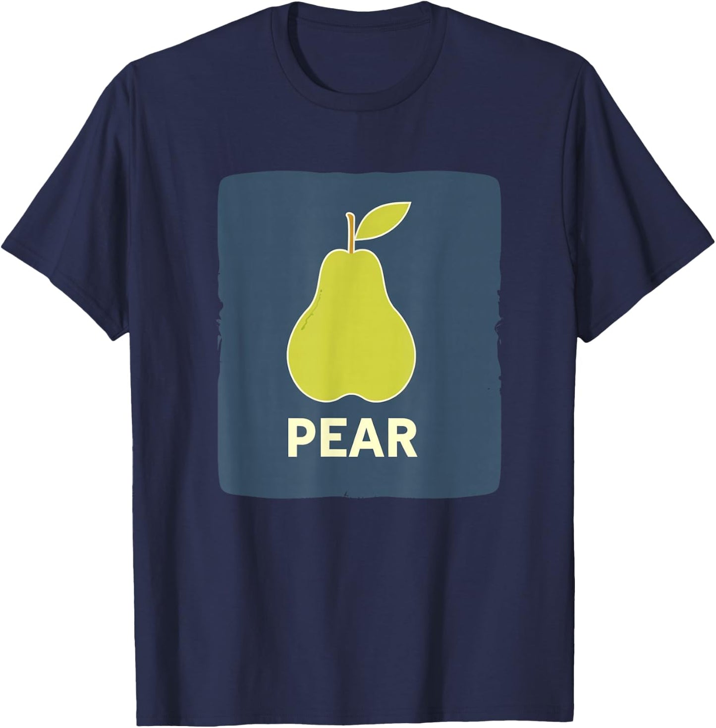 Pretty Pear Costume for funny Fruits T-Shirt - T-Shirt | Navy