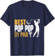 Best Pop Pop By Par Father's Day Gifts Golf Lover Golfer men T-Shirt - T-Shirt | Navy