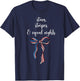 Stars, Stripes and Equal Rights Funny 4th of July Liberal T-Shirt - T-Shirt | Navy
