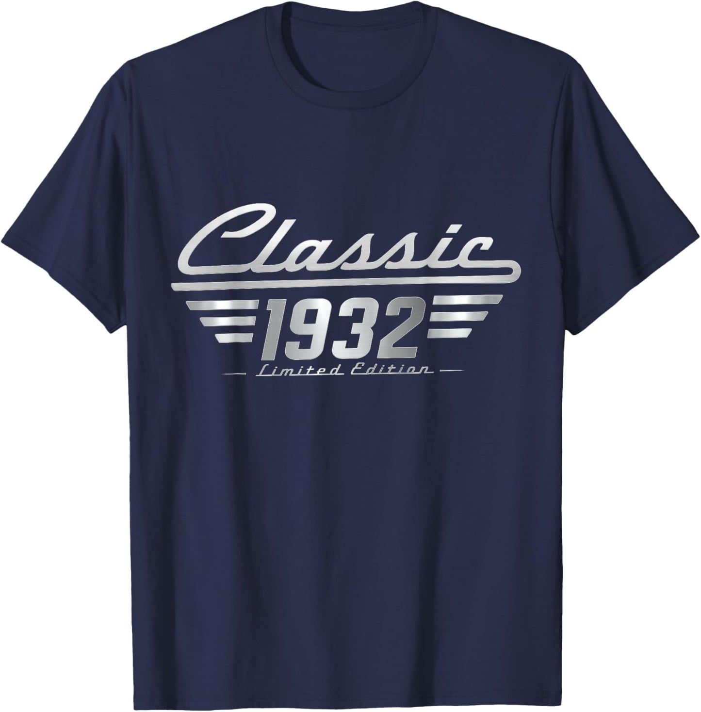 Classic 1932 Limited Edition Vintage Car Birthday Men T-Shirt - T-Shirt | Navy