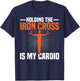 Gymnastics Men's Iron Cross Equipment Ring Gymnast T-Shirt - T-Shirt | Navy